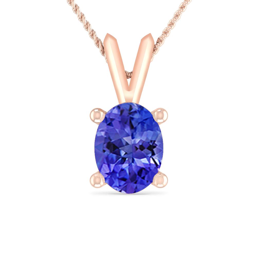 Rose Gold - Tanzanite