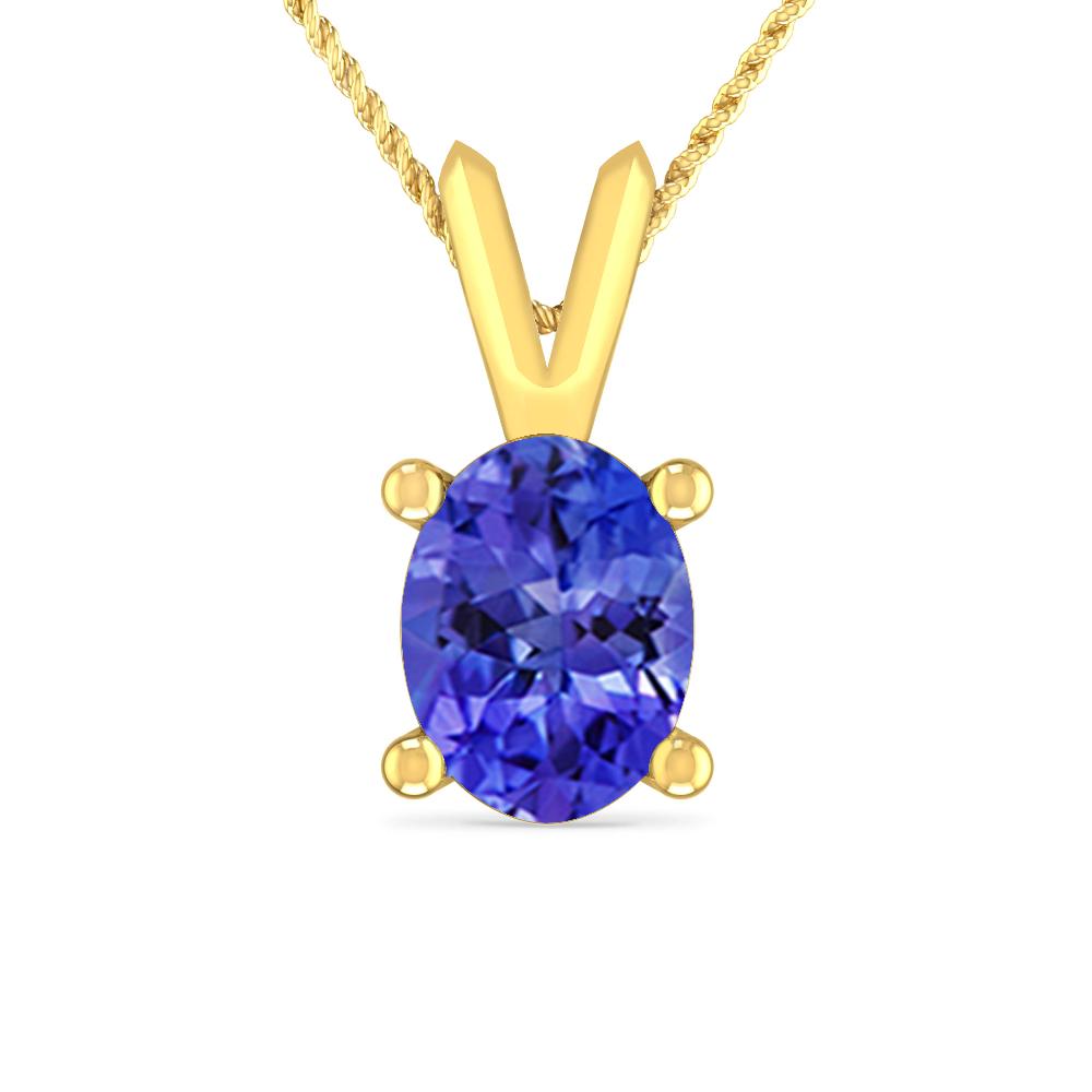 Yellow Gold - Tanzanite