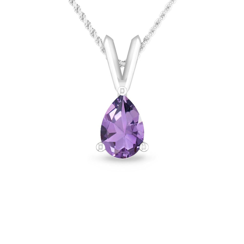 White Gold - Amethyst