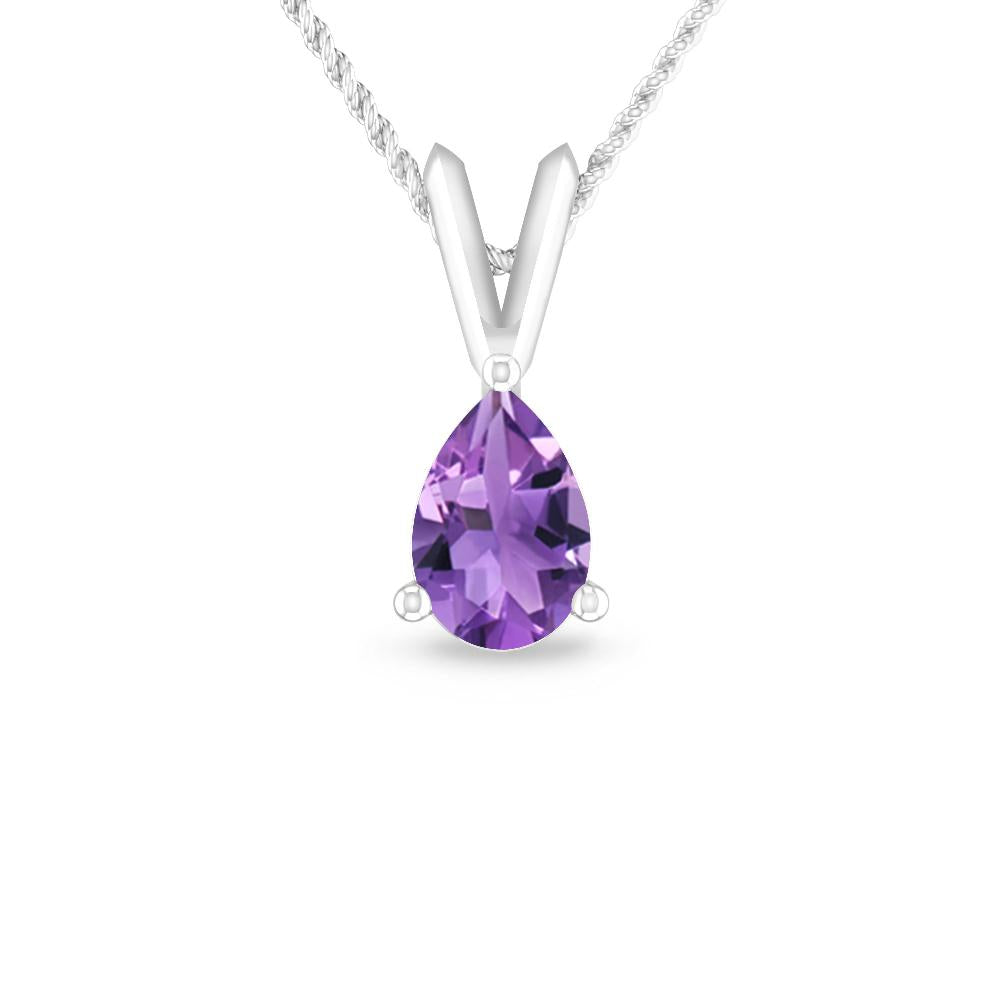 White Gold - Amethyst