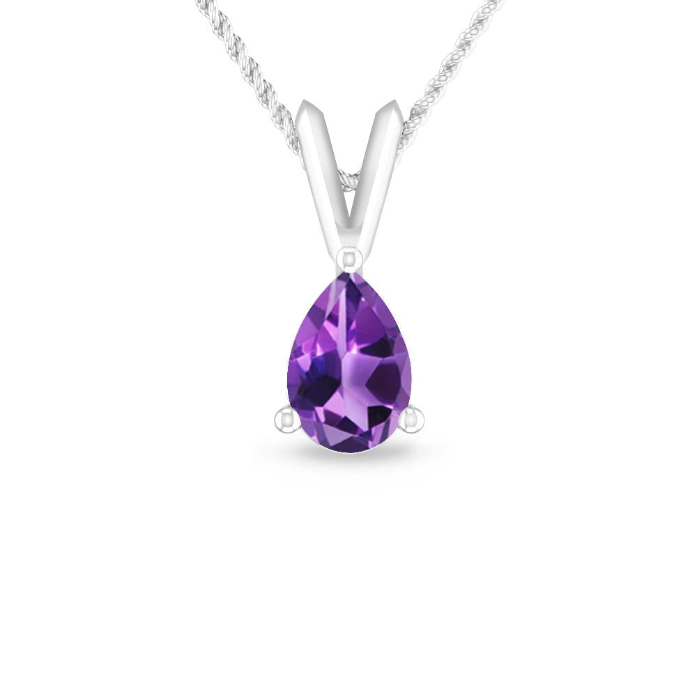 White Gold - Amethyst