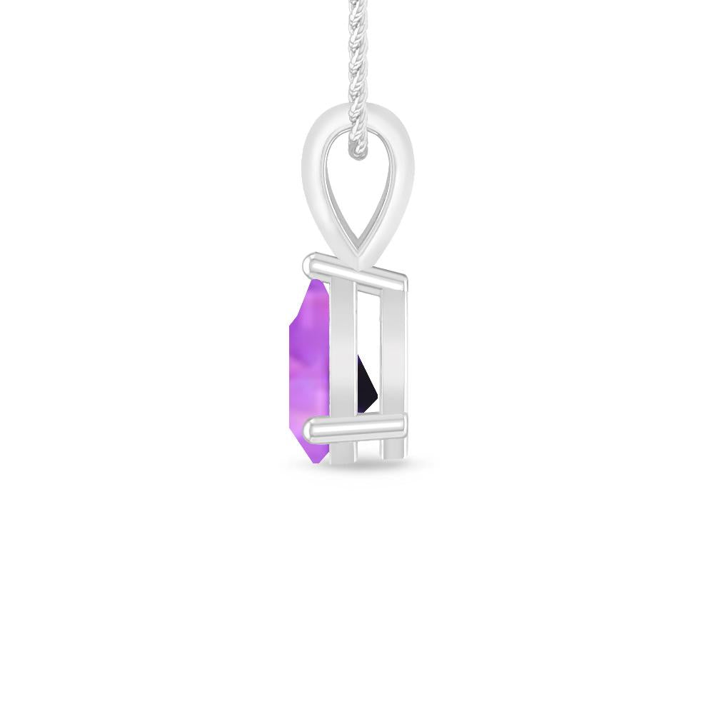 White Gold - Amethyst