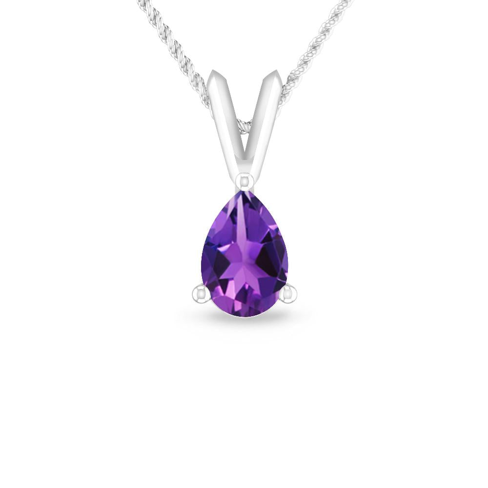 White Gold - Amethyst