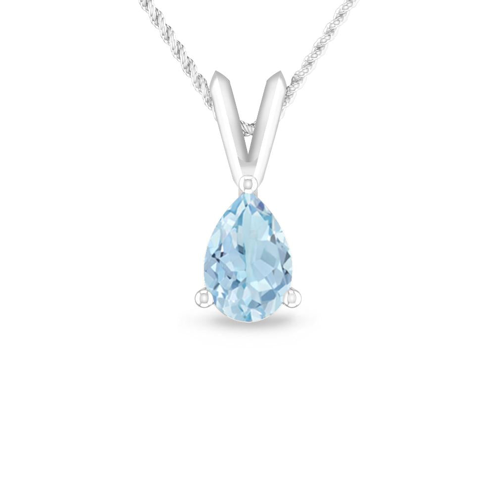 White Gold - Aquamarine