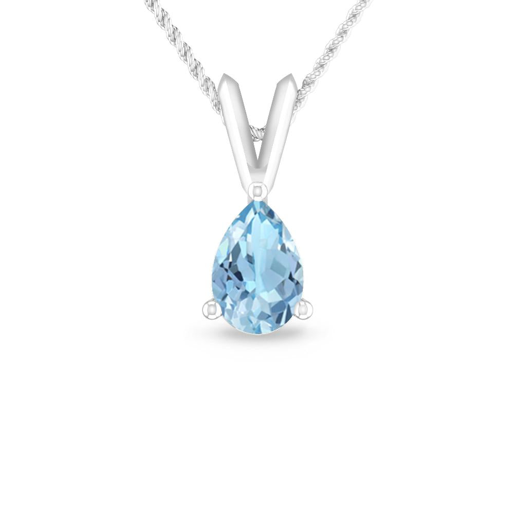 White Gold - Aquamarine