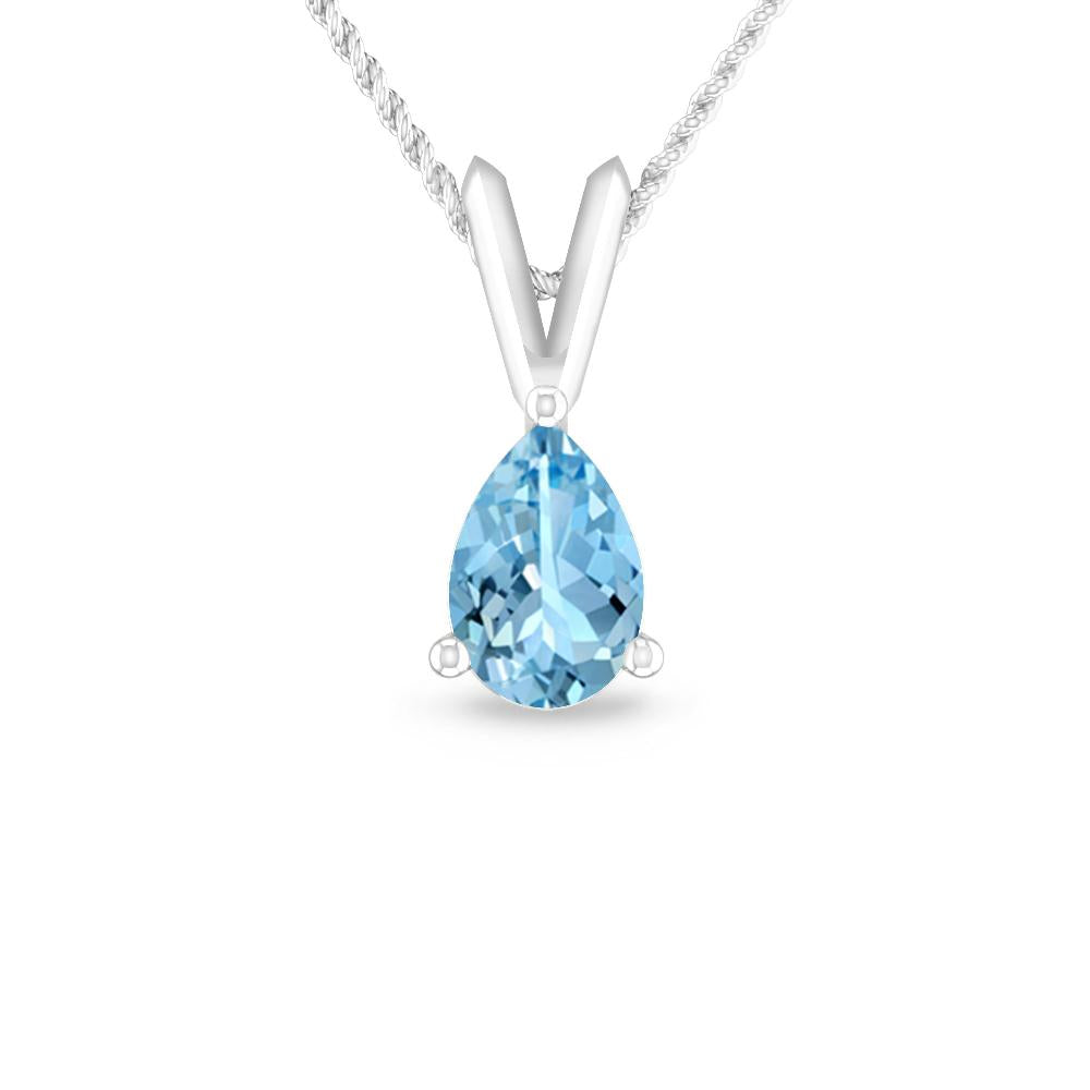 White Gold - Aquamarine