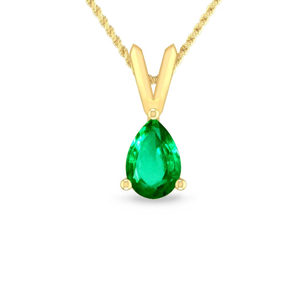 Yellow Gold - Emerald