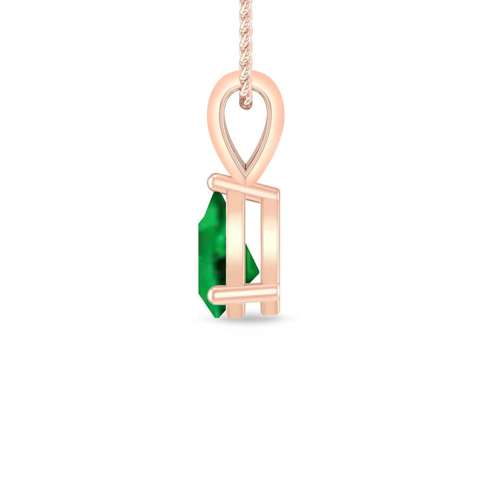 Rose Gold - Emerald