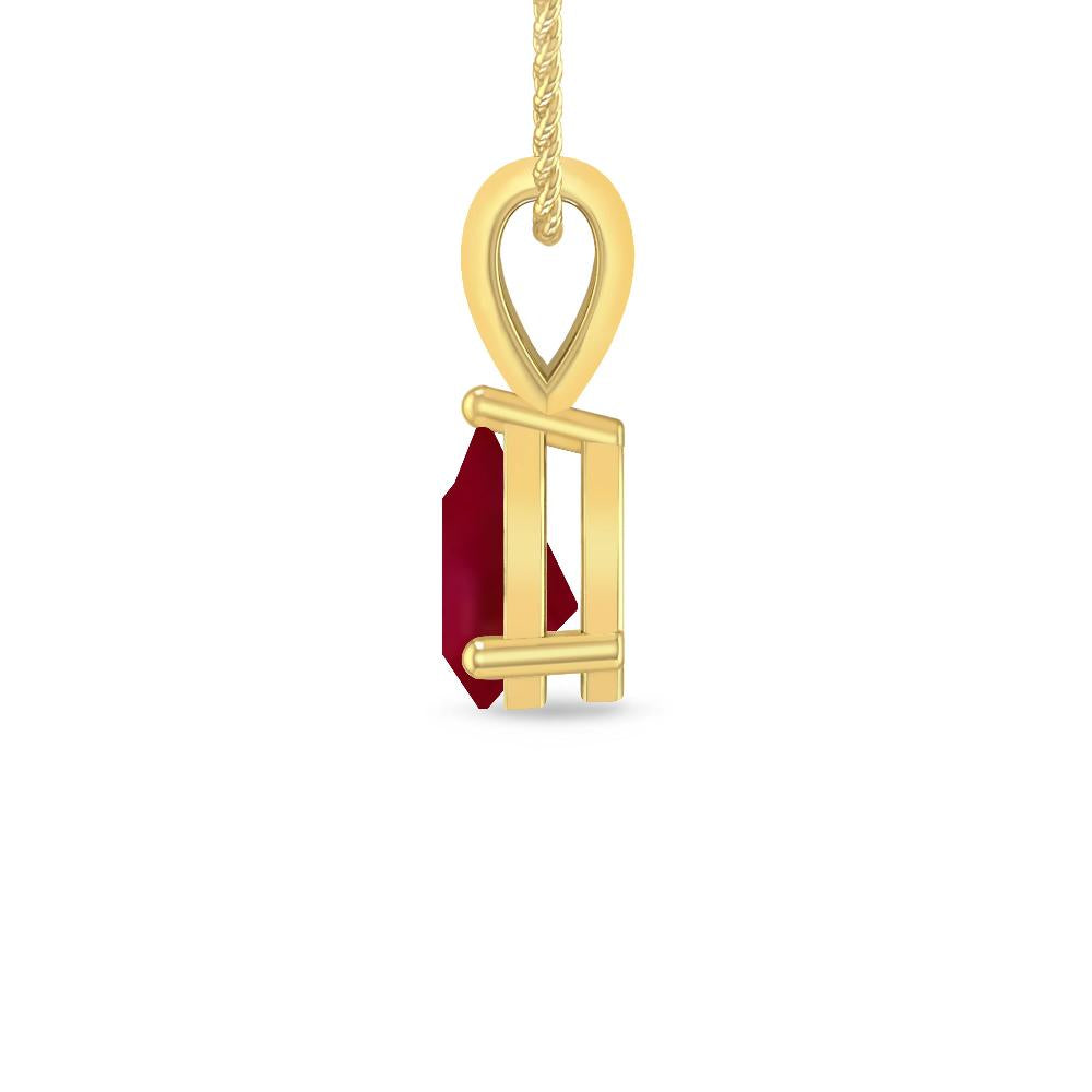 Yellow Gold - Garnet