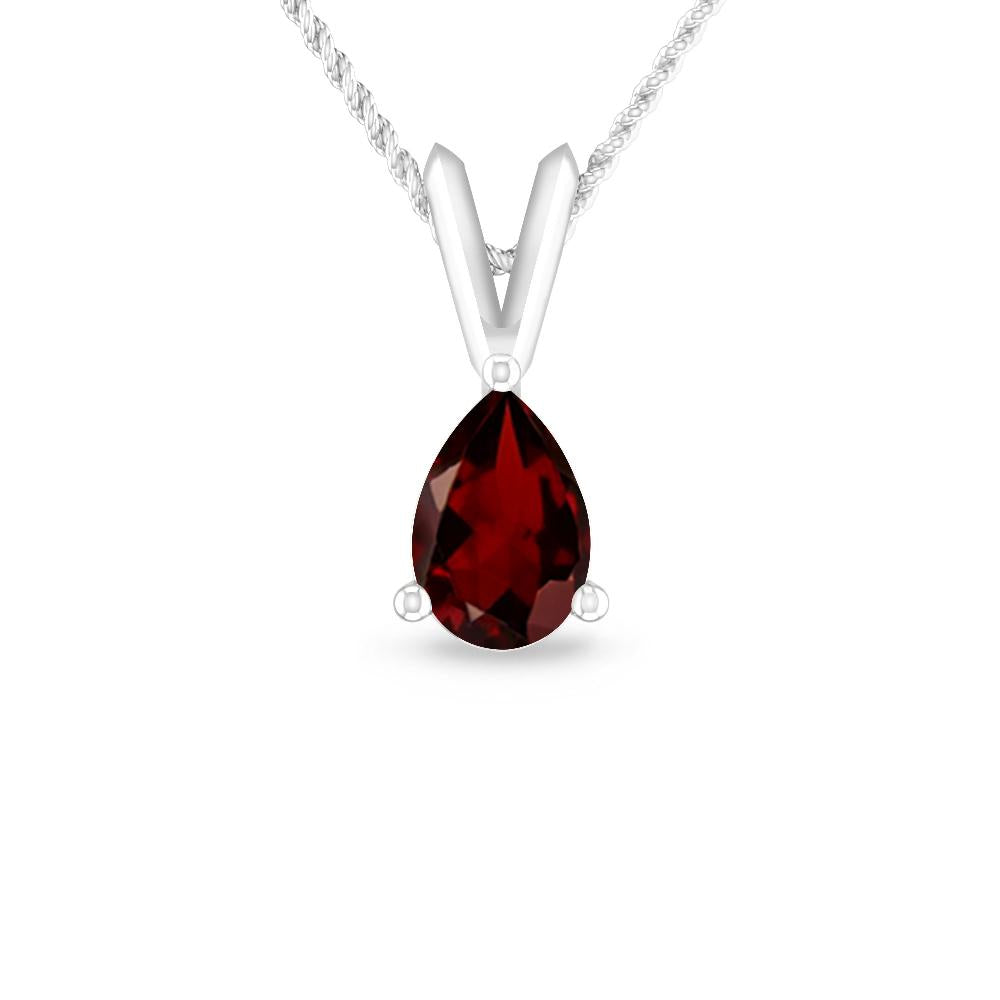 White Gold - Garnet