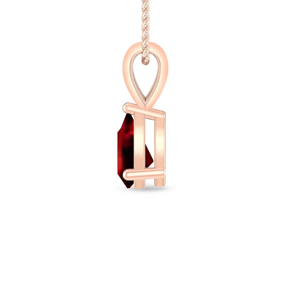 Rose Gold - Garnet