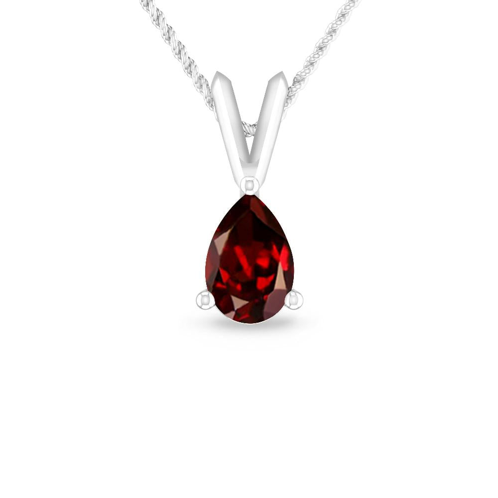 White Gold - Garnet