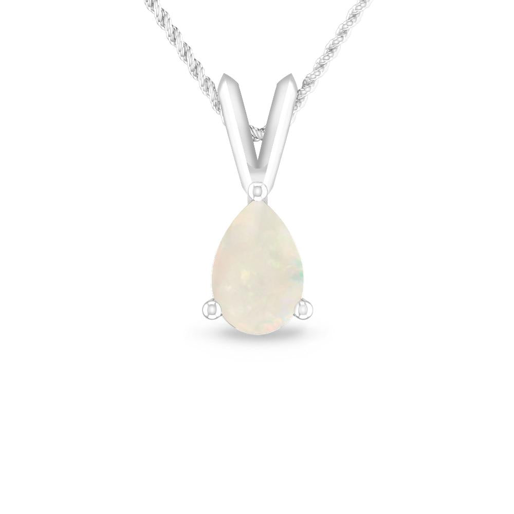 White Gold - Opal