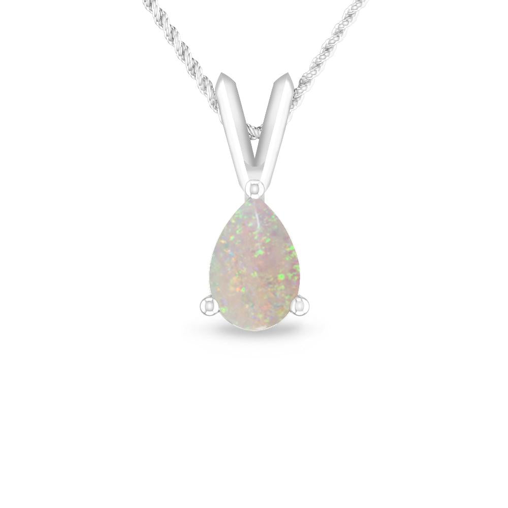 White Gold - Opal