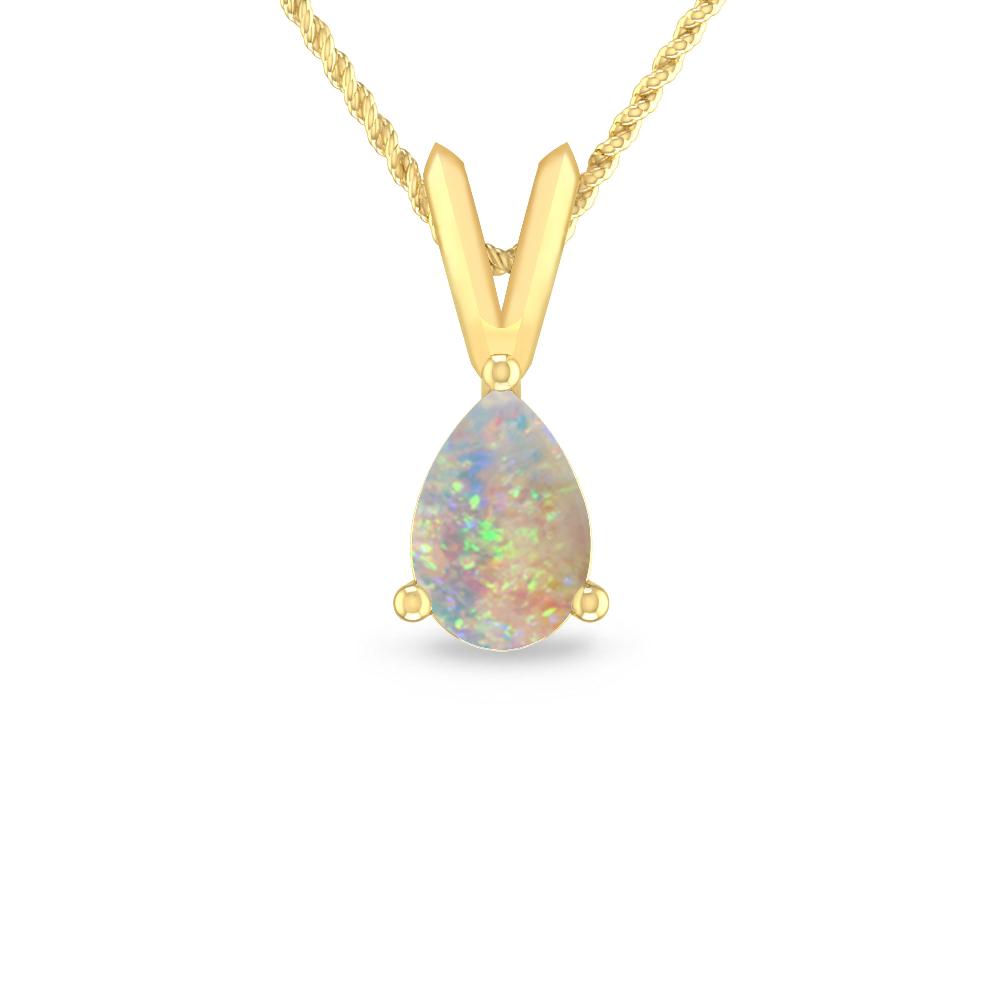 Yellow Gold - Opal