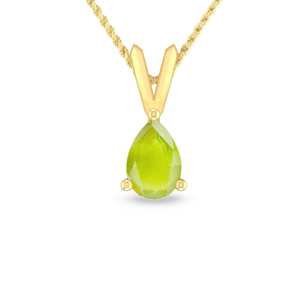 Yellow Gold - Peridot