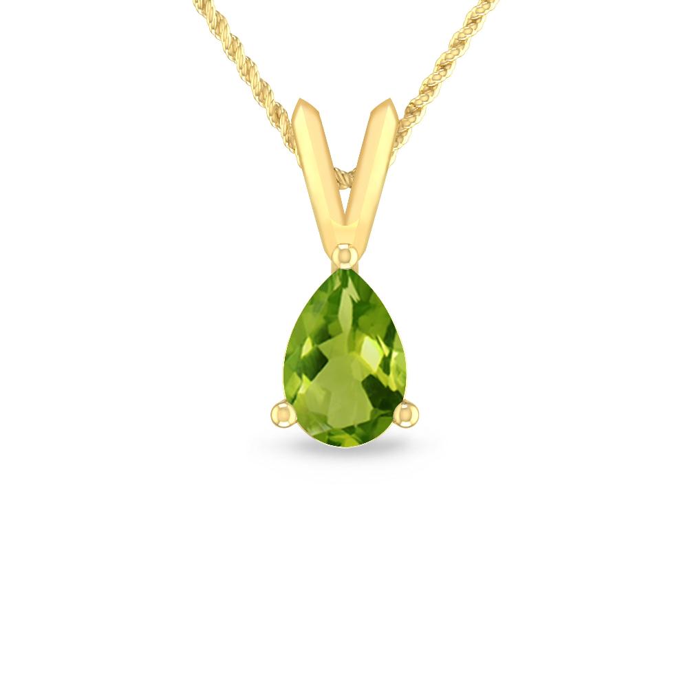 Yellow Gold - Peridot