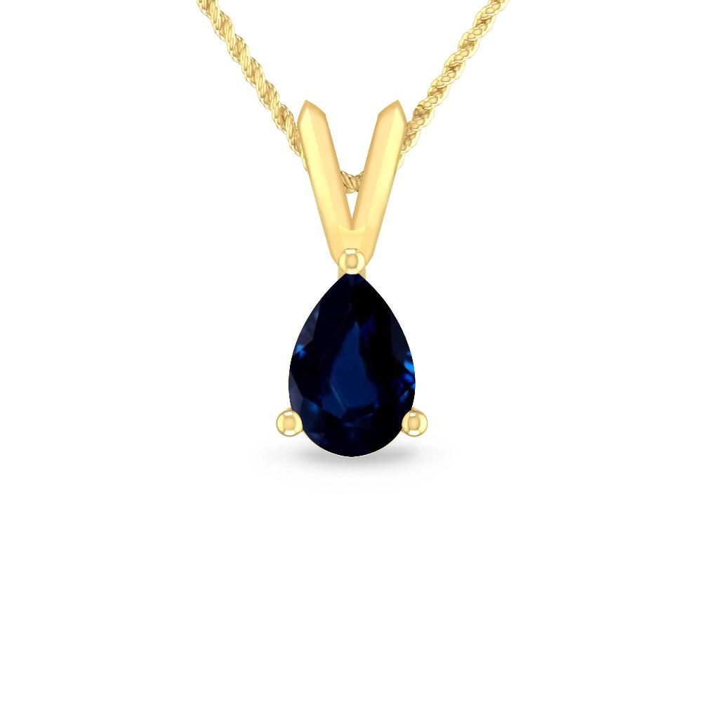 Yellow Gold - Sapphire