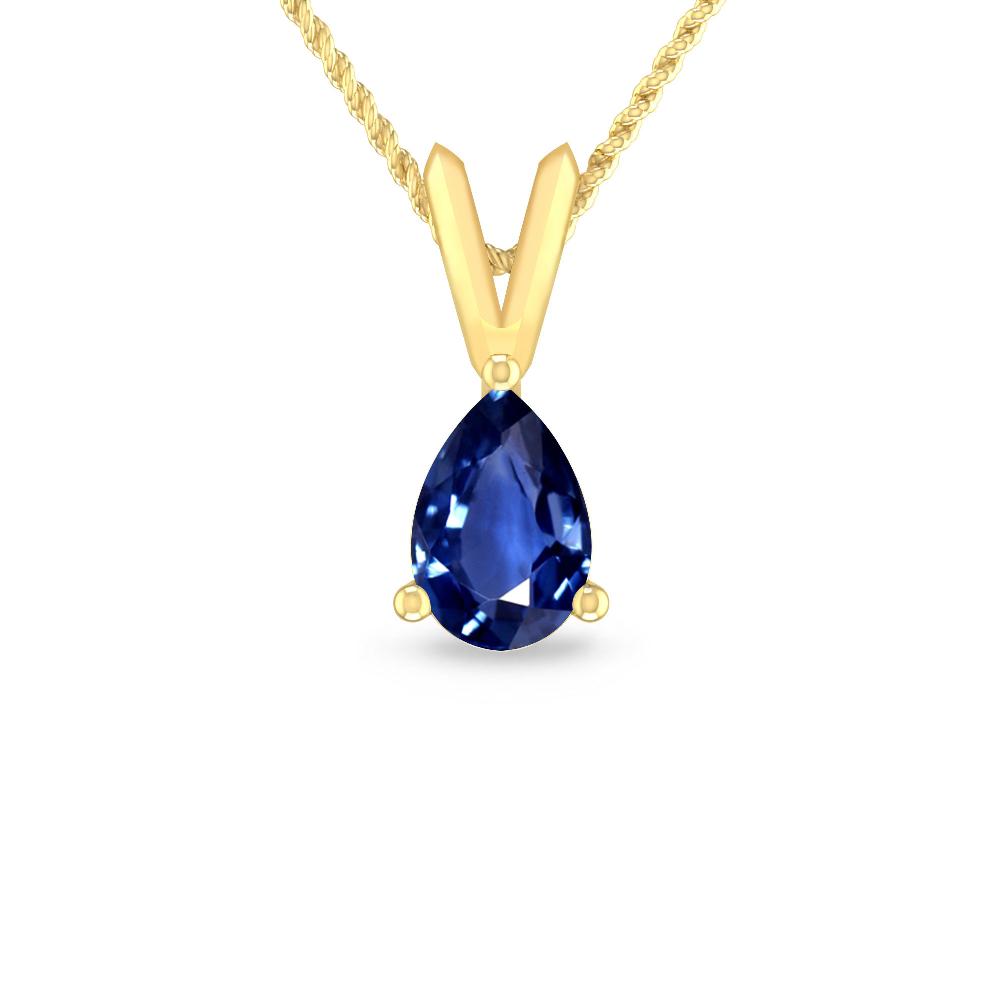 Yellow Gold - Sapphire