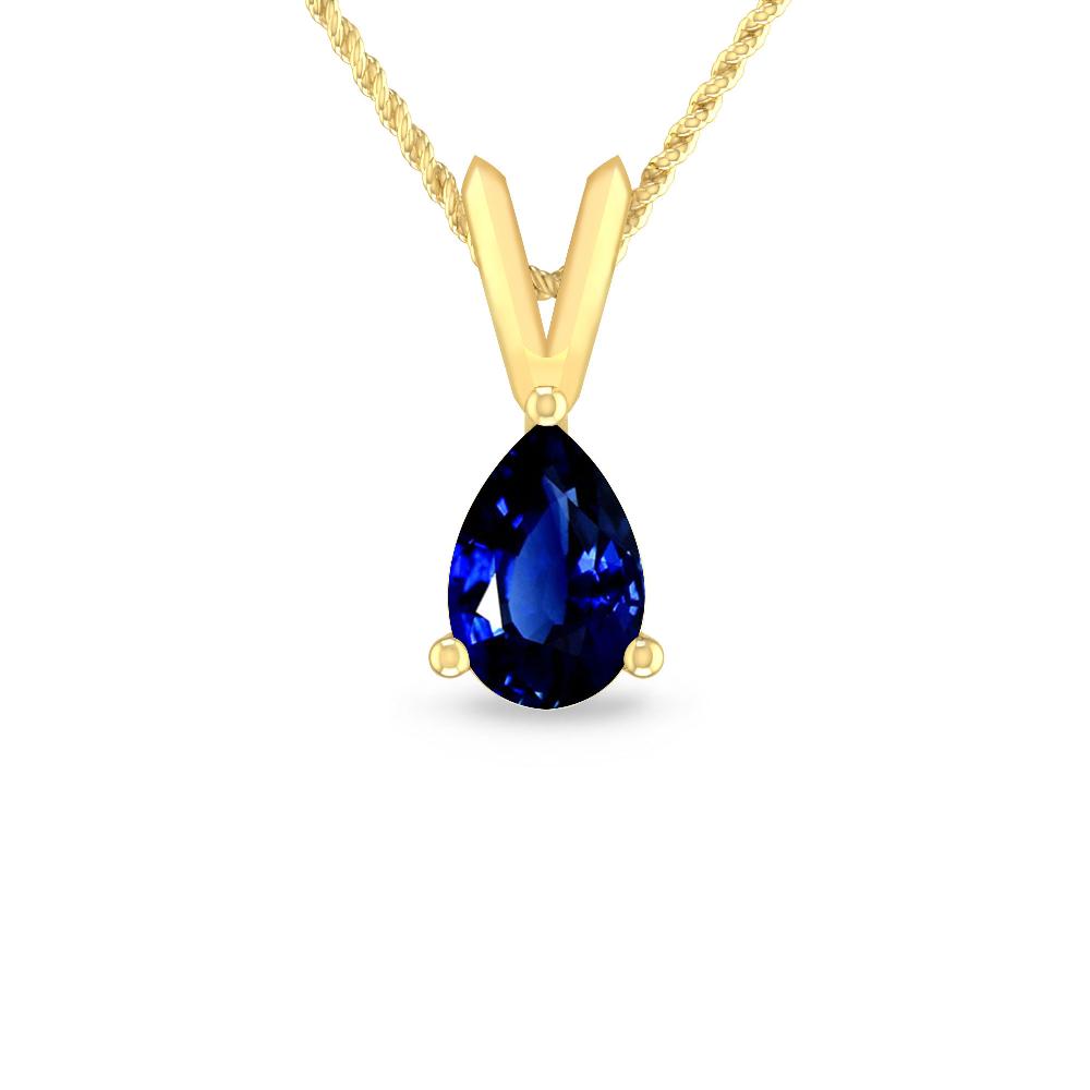 Yellow Gold - Sapphire