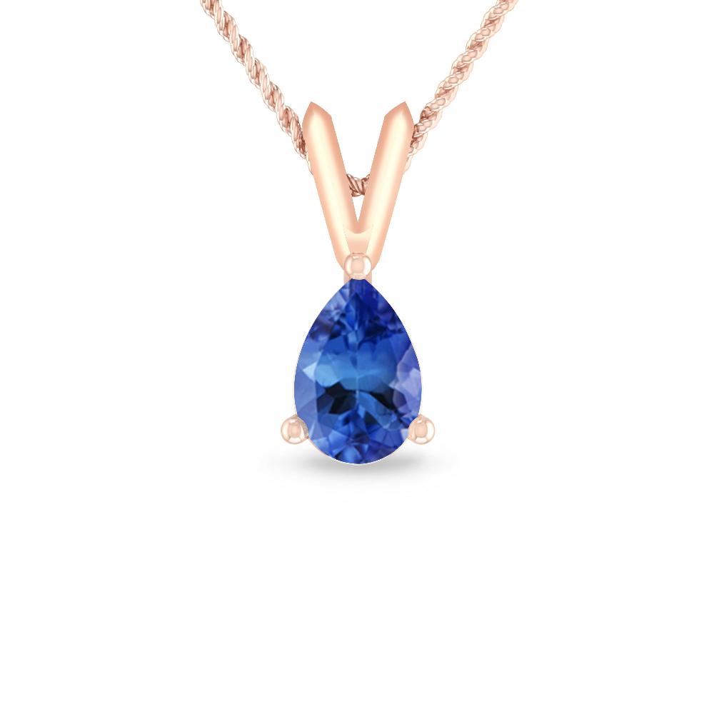 Rose Gold - Tanzanite