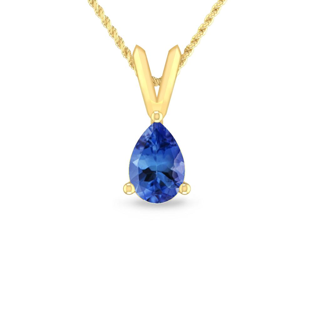 Yellow Gold - Tanzanite