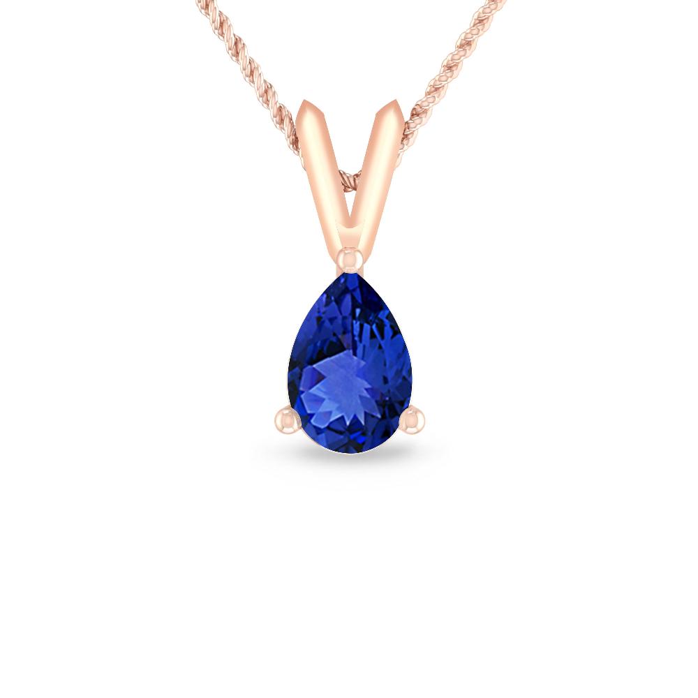 Rose Gold - Tanzanite