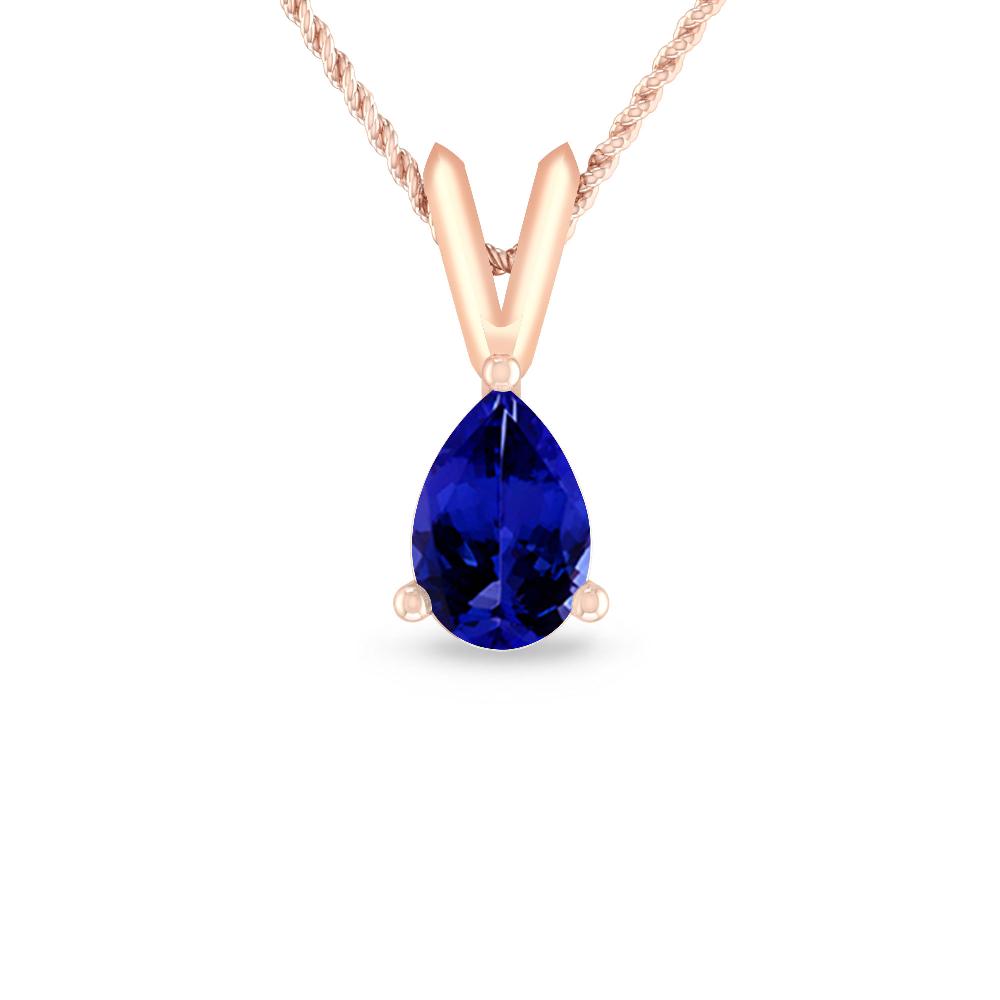 Rose Gold - Tanzanite