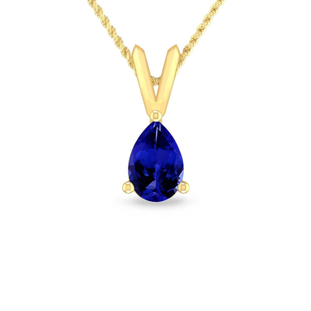 Yellow Gold - Tanzanite