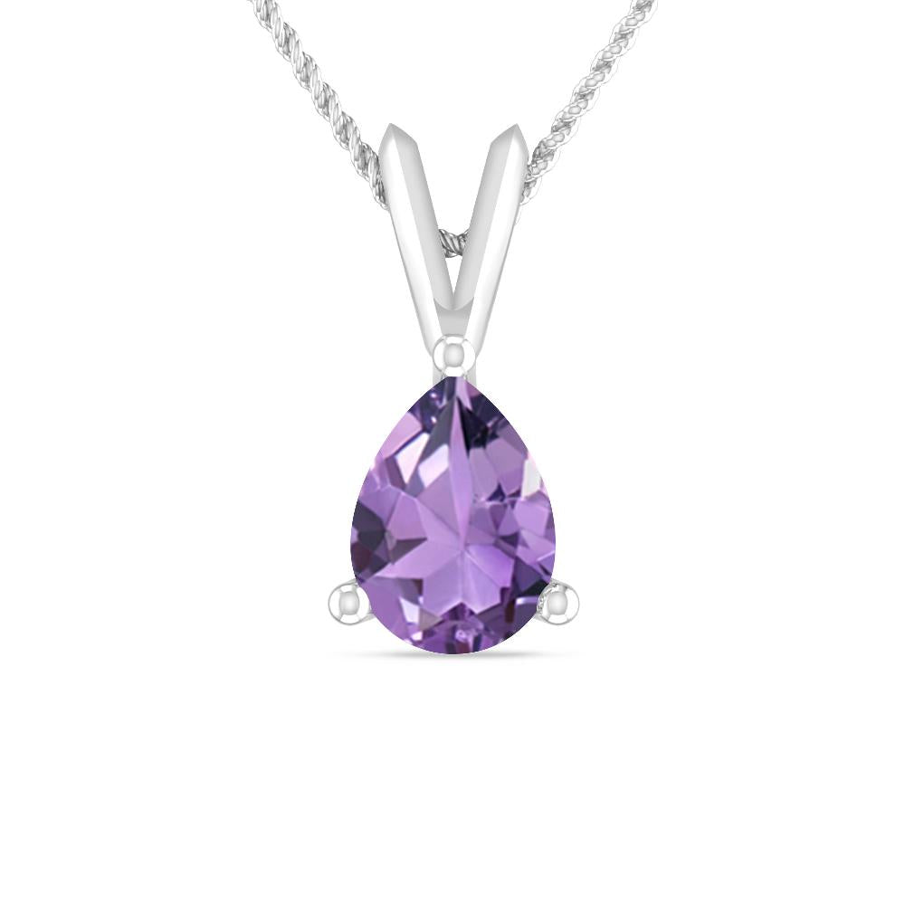 White Gold - Amethyst