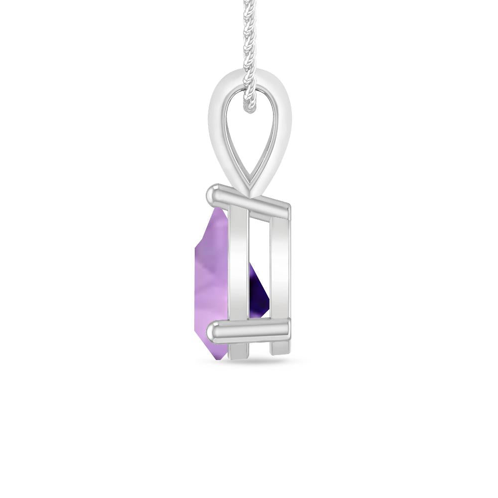 White Gold - Amethyst