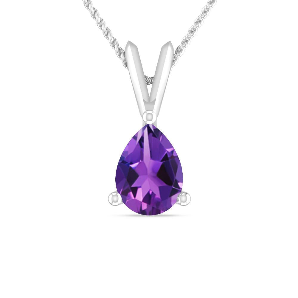 White Gold - Amethyst