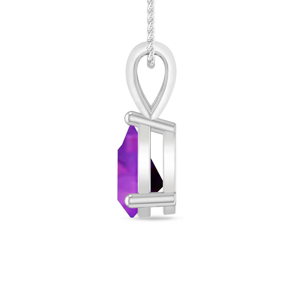 White Gold - Amethyst