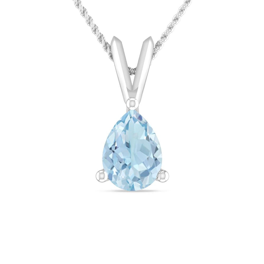 White Gold - Aquamarine