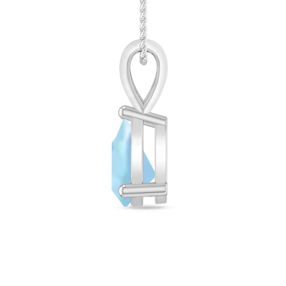 White Gold - Aquamarine