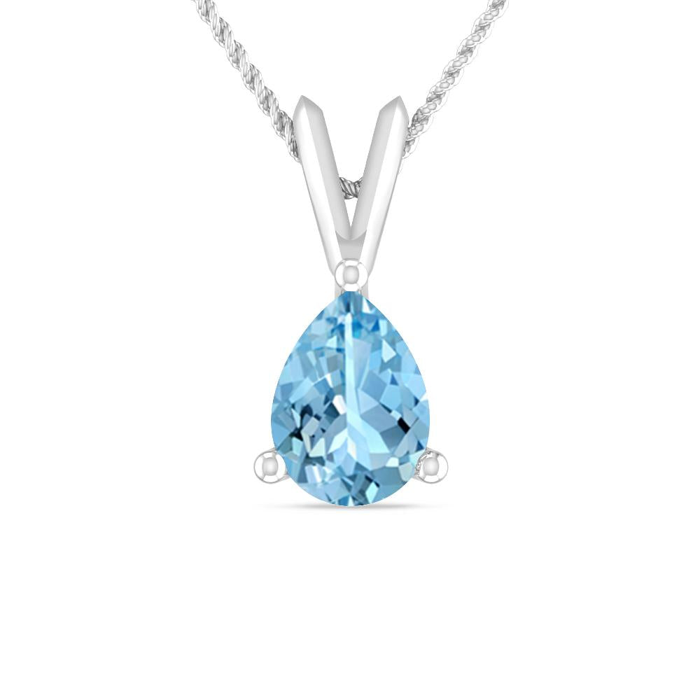 White Gold - Aquamarine