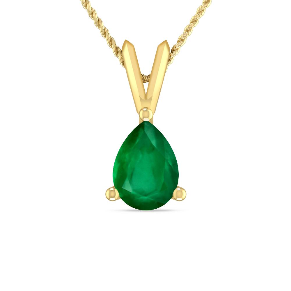 Yellow Gold - Emerald