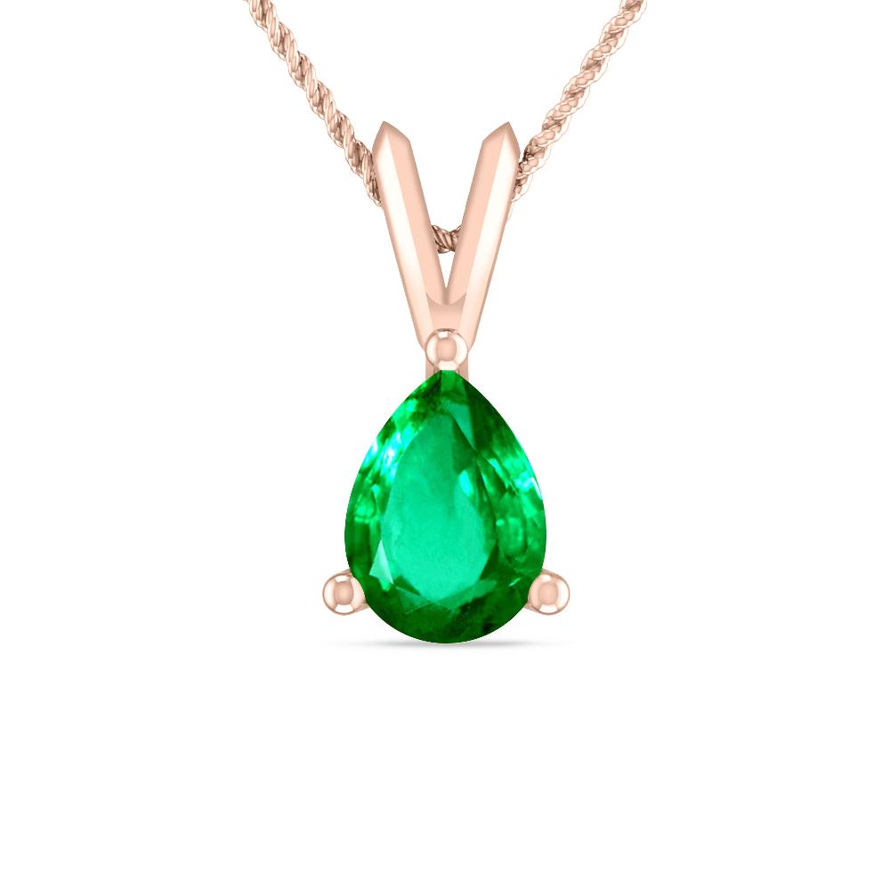 Rose Gold - Emerald