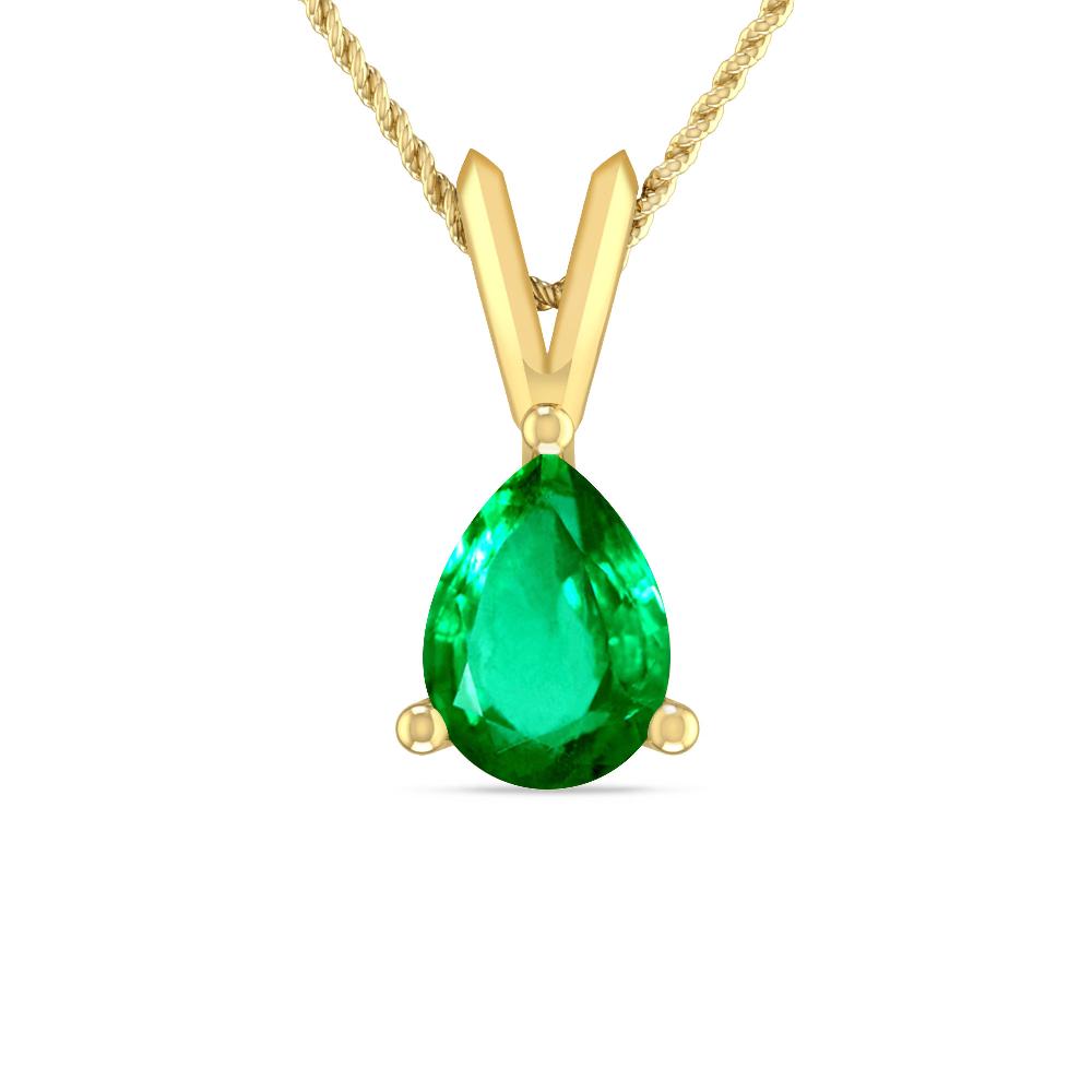 Yellow Gold - Emerald