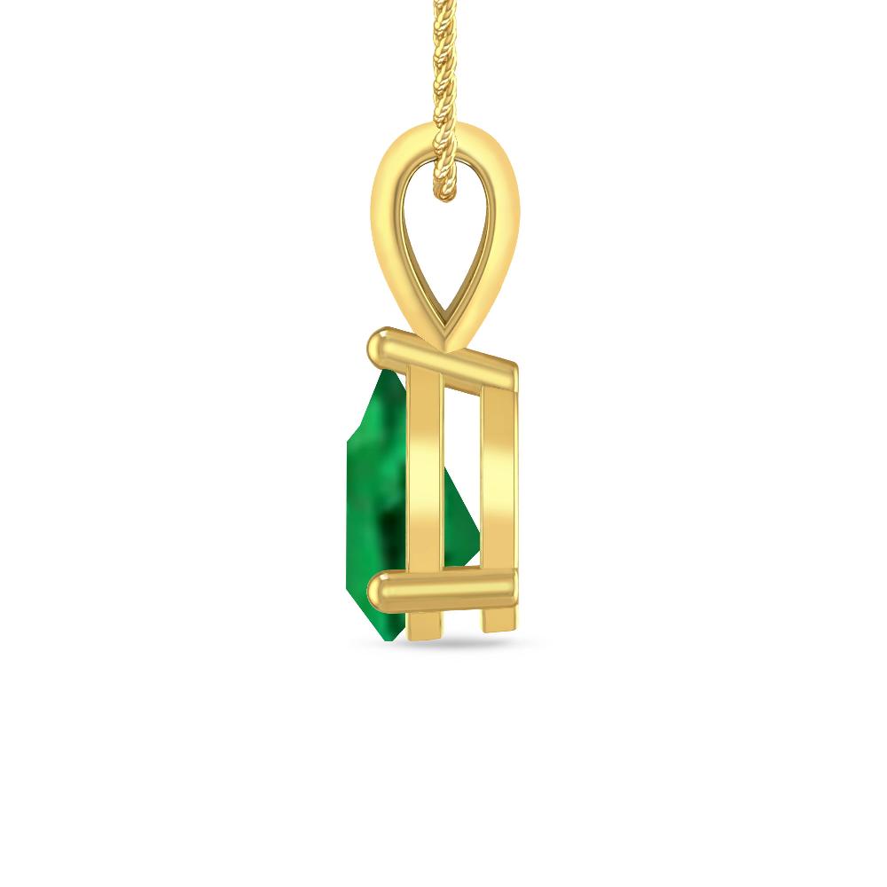 Yellow Gold - Emerald