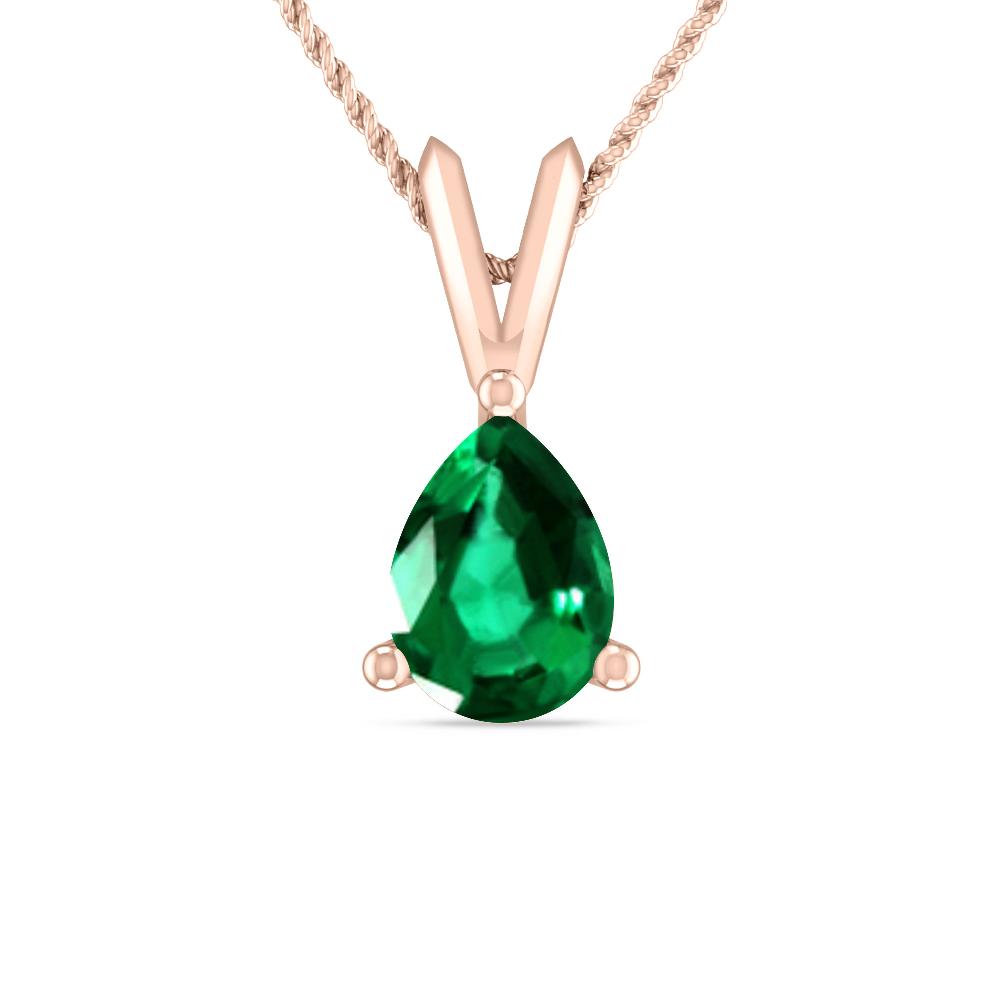 Rose Gold - Emerald