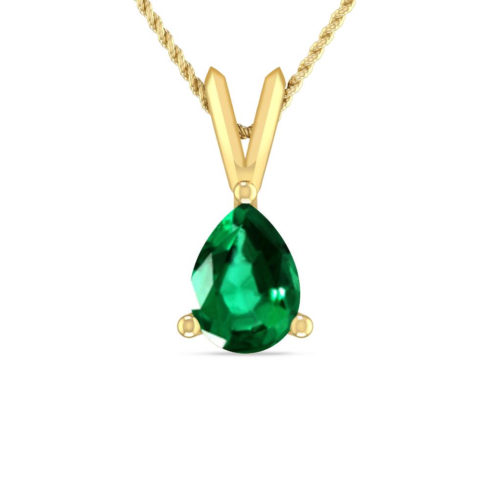 Yellow Gold - Emerald