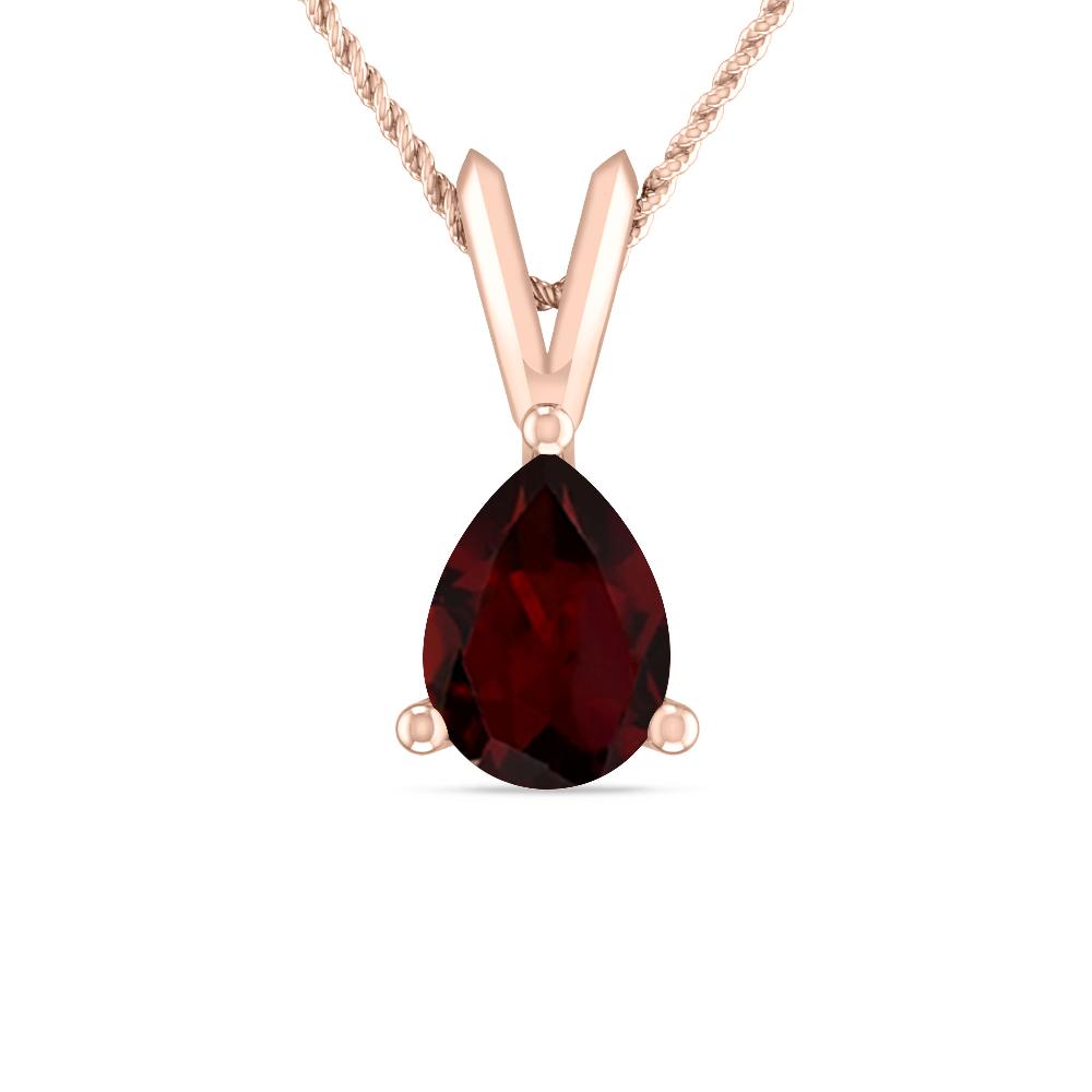 Rose Gold - Garnet