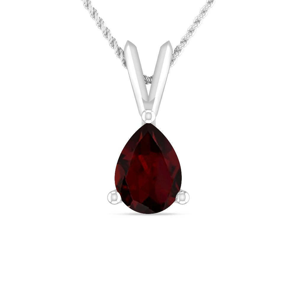 White Gold - Garnet