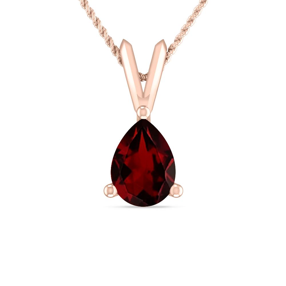 Rose Gold - Garnet