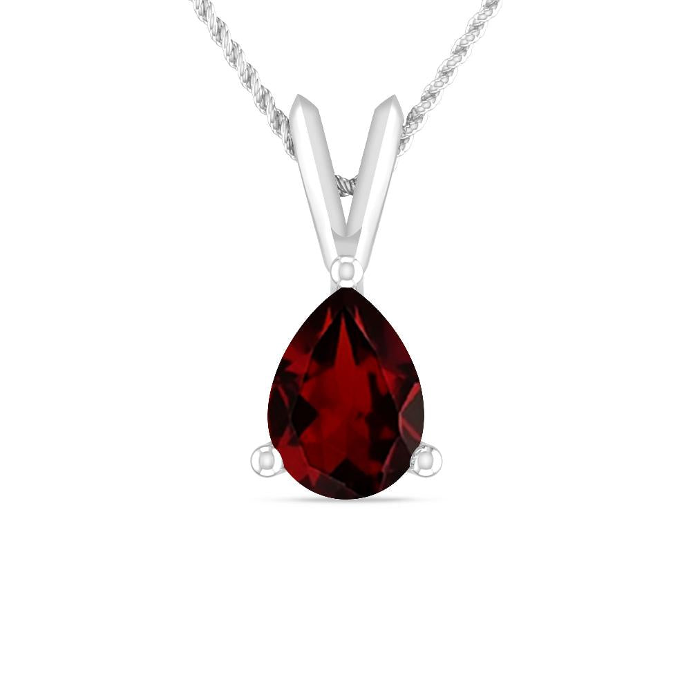 White Gold - Garnet