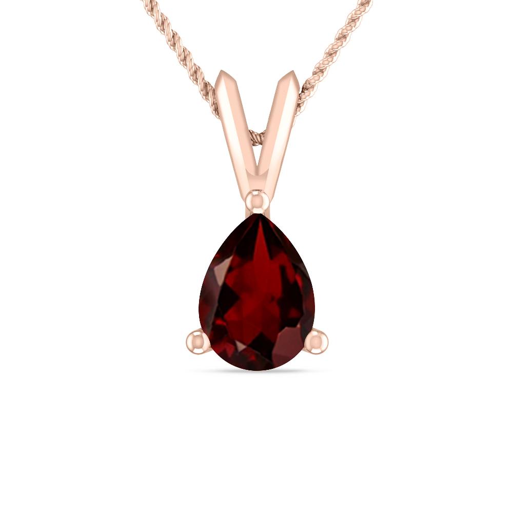 Rose Gold - Garnet