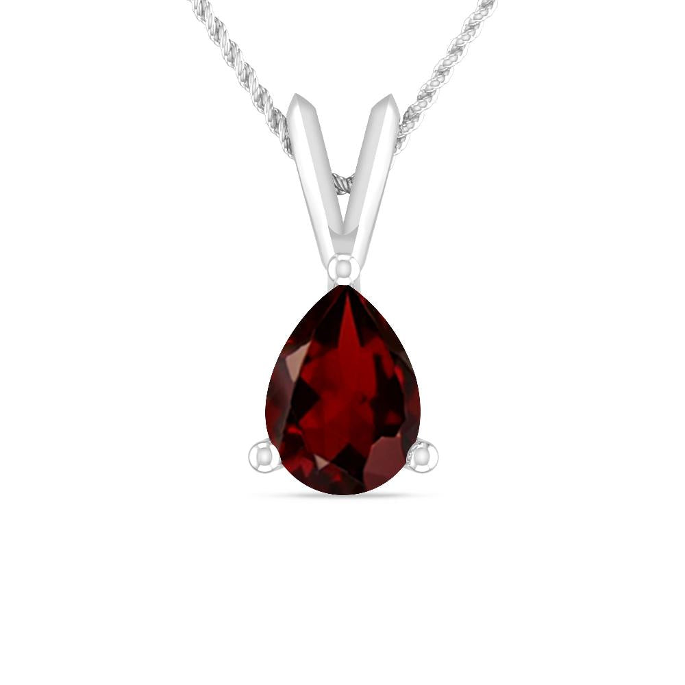 White Gold - Garnet