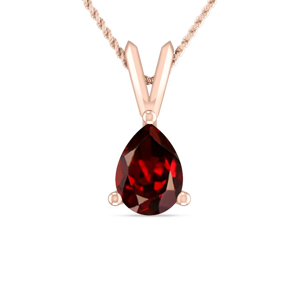 Rose Gold - Garnet