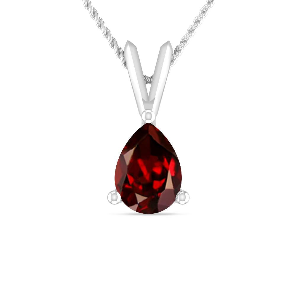 White Gold - Garnet